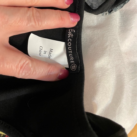 2/$15 Pretty be Sequin Snake Skin Pattern Party Dress - Picture 2 of 2